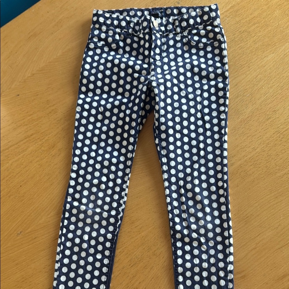 The Children's Place Blue Polka Dot Jeans